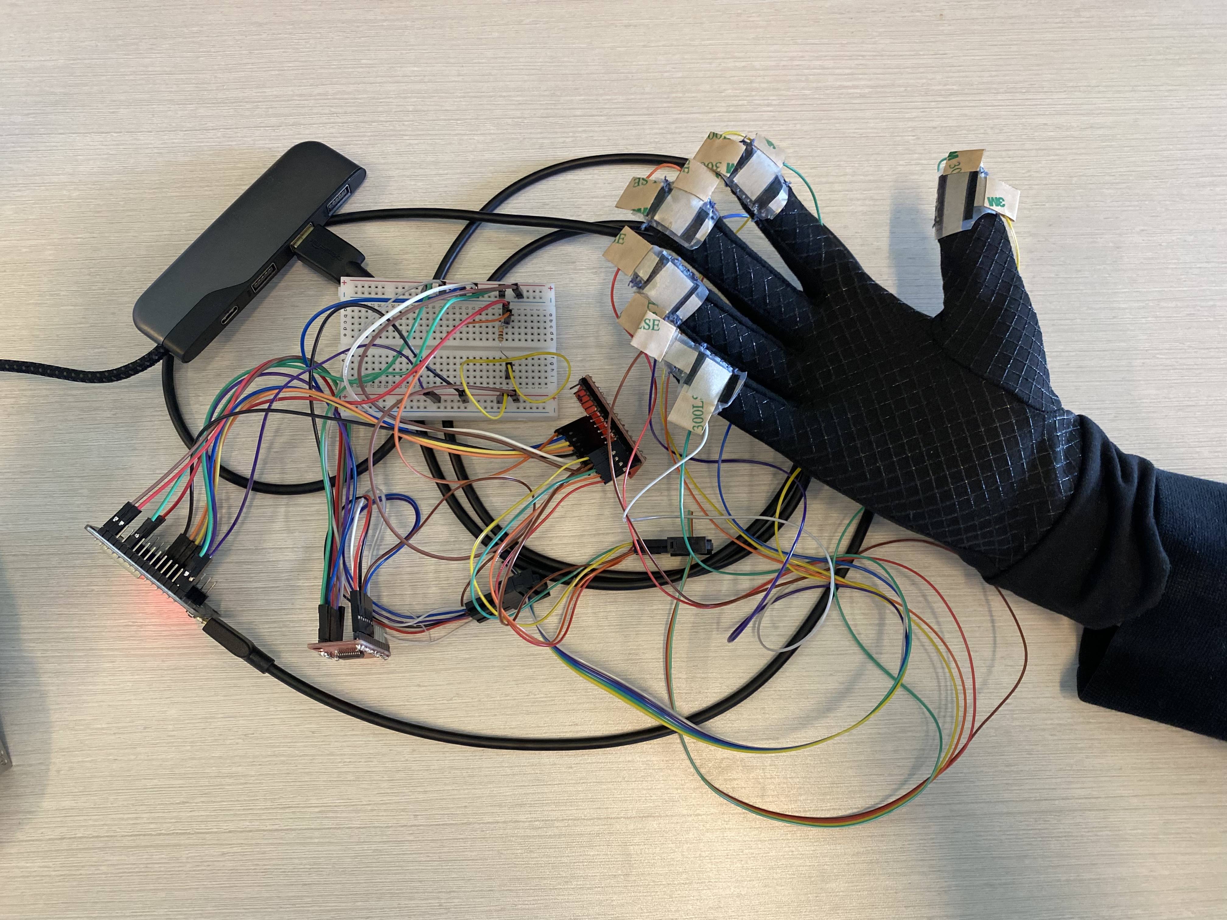 Haptic Finger-Press Glove thumbnail
